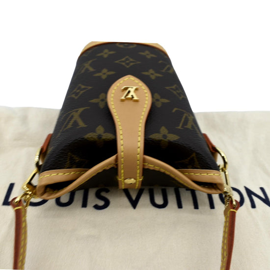 Louis Vuitton Fold Me Pouch Monogram Brown