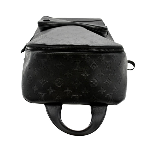 LOUIS VUITTON Racer Monogram Leather Backpack Black