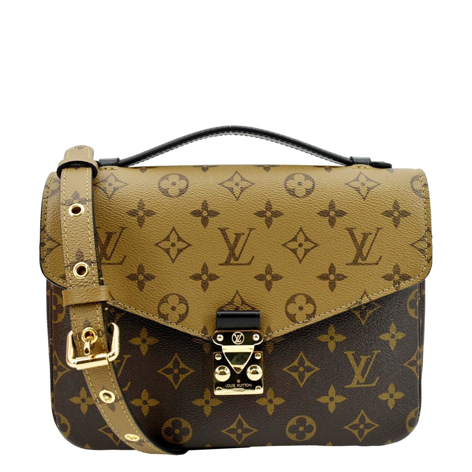 LOUIS VUITTON Metis Pochette Reverse Monogram Canvas Crossbody Bag Bro