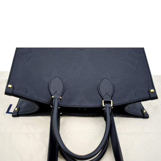 Louis Vuitton Monogram Empreinte Giant OnTheGo GM - Black Totes, Handbags -  LOU757138