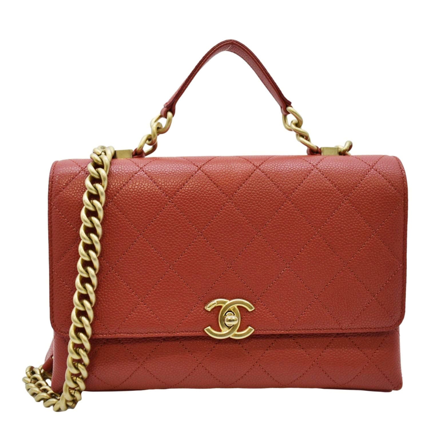 Chanel Red Caviar Quilted Business Affinity Flap Bag ○ Labellov ○ Buy and  Sell Authentic Luxury