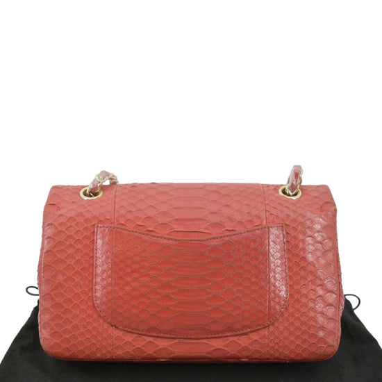 Chanel Pink Matte Alligator Jumbo Double Flap at Jill's Consignment
