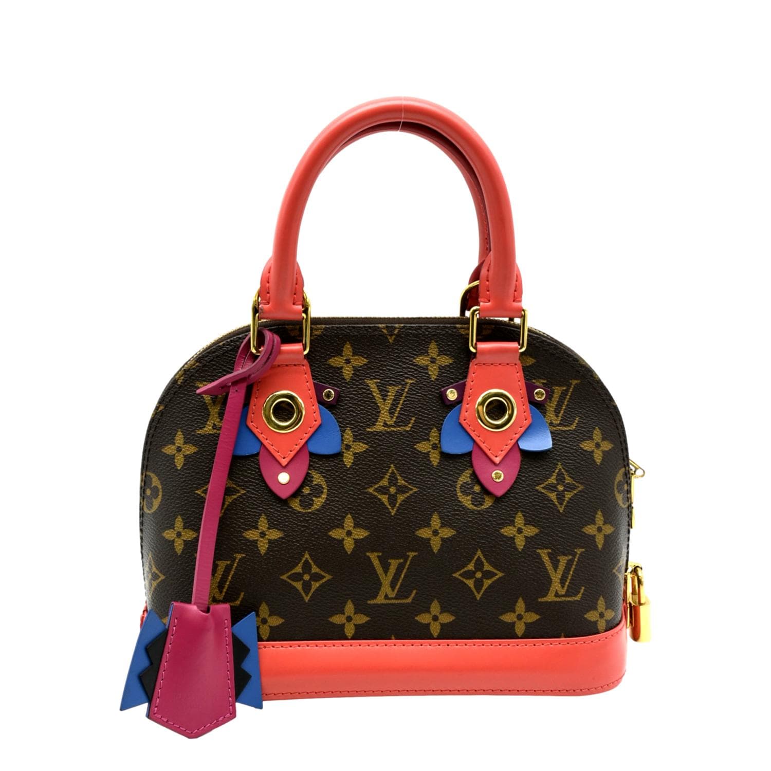 Louis Vuitton Alma PM Black Multicolor Monogram Canvas