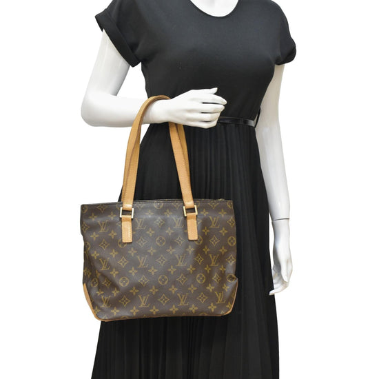 Piano leather handbag Louis Vuitton Brown in Leather - 35185419