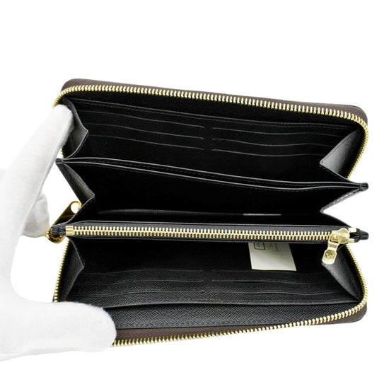 Louis Vuitton Brown Giant Monogram Reverse Zippy Continental Wallet  QJA0FKH60B038