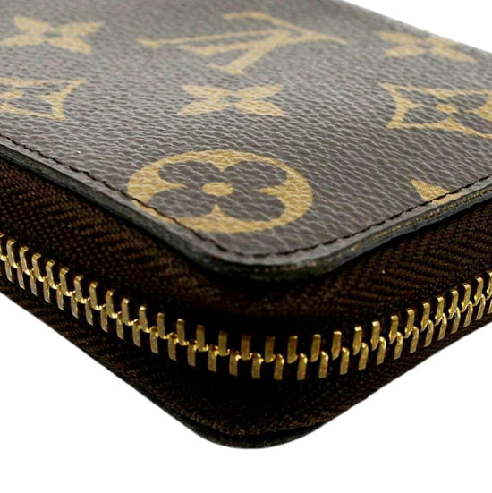 Clemence cloth wallet Louis Vuitton Brown in Cloth - 32155945