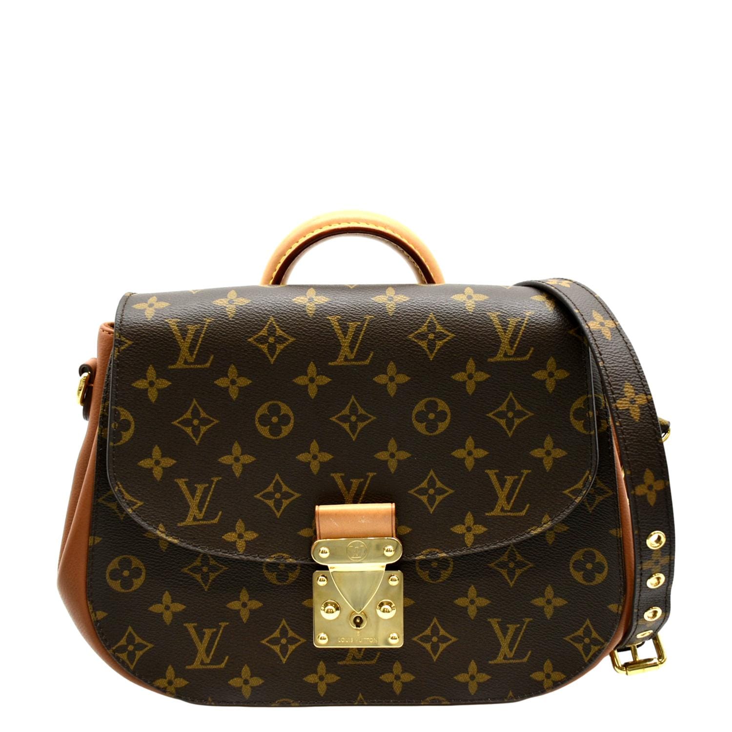 Louis Vuitton Eden Noe Monogram Canvas Shoulder Bag Brown