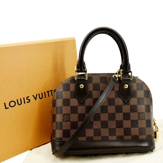 Louis Vuitton Alma BB Damier Ebene Crossbody - A World Of Goods