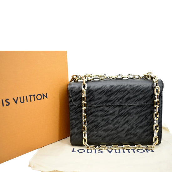 LOUIS VUITTON Epi Twist Shoulder Bag MM Black 1277265