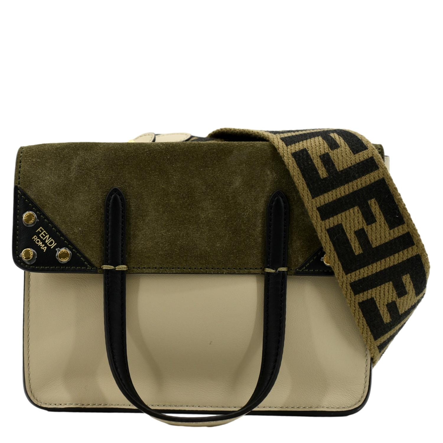 Fendi First Small - Mint green leather bag