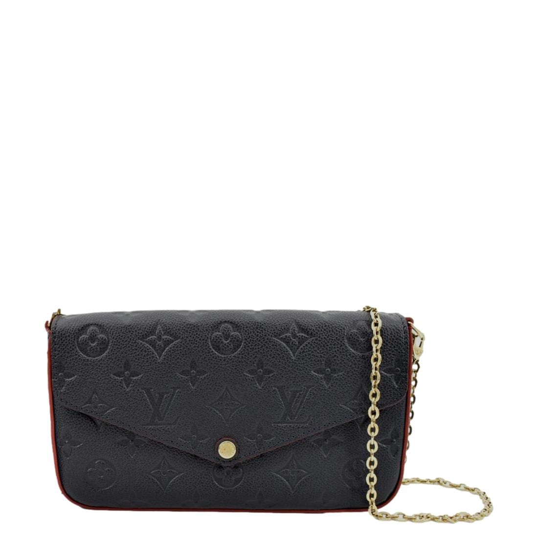 Louis Vuitton Felicie Monogram Empreinte Pochette Crossbody Bag