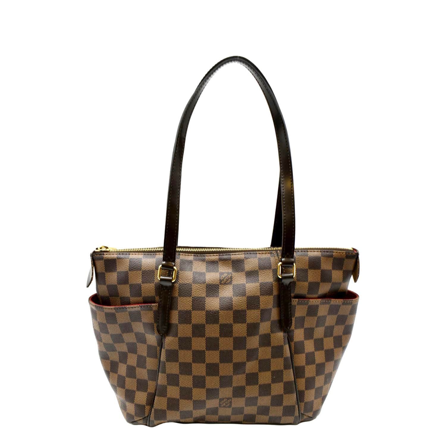 LV Totally PM Damier Ebene Tote Bag Brown