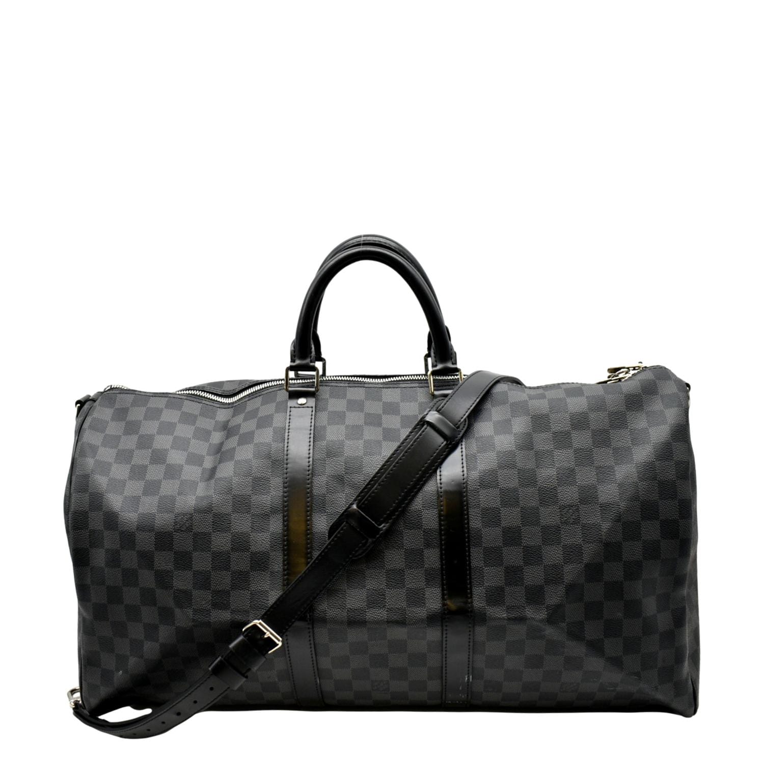 Louis Vuitton Keepall Bandouliere Damier Graphite 55 Black/Graphite