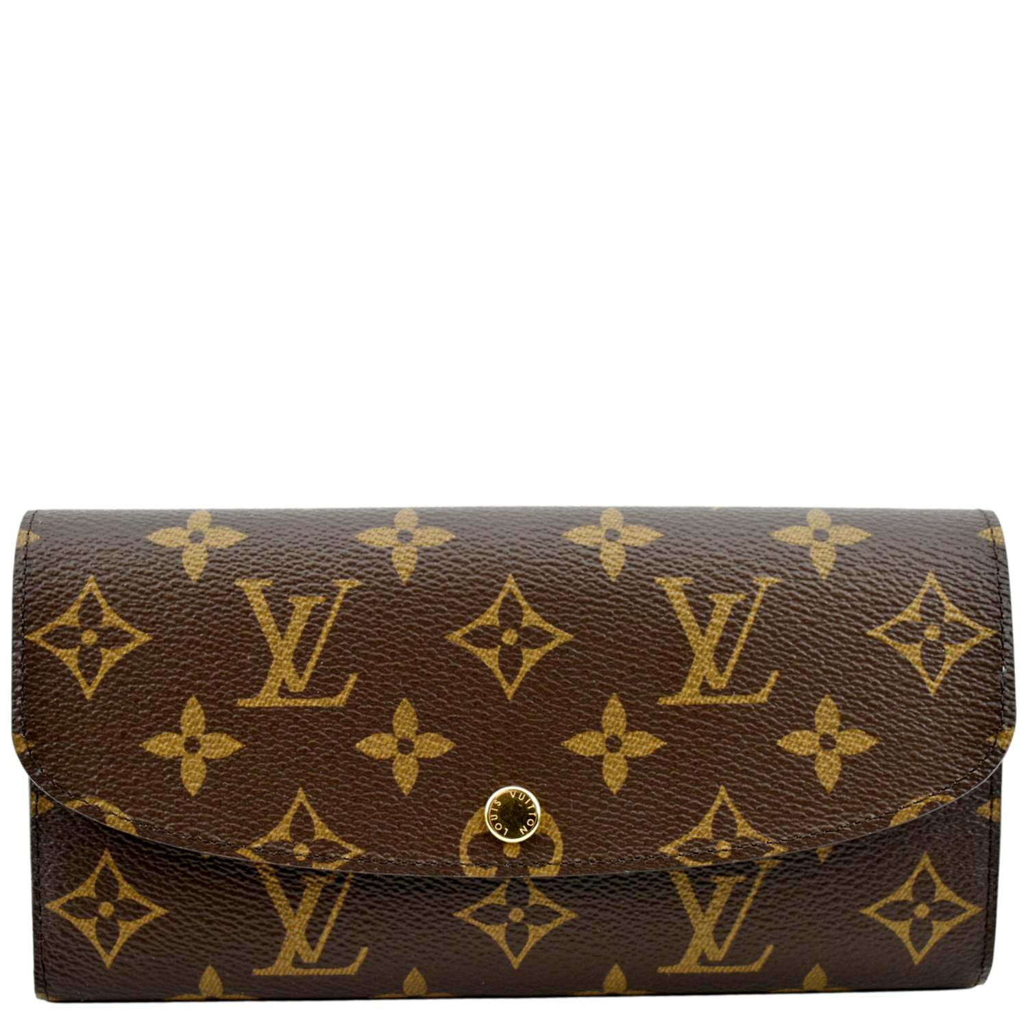 Louis Vuitton Monogram Canvas Emilie Wallet (SHF-22862) – LuxeDH