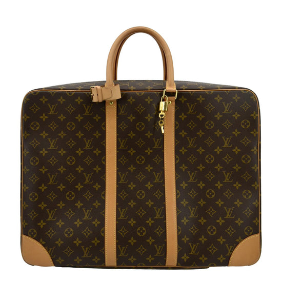 LOUIS VUITTON Sirius 50 Vintage Monogram Canvas Suitcase Travel Bag Br