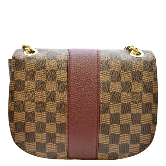 Louis Vuitton Bordeaux Damier Ebene Canvas Wight Bag Louis Vuitton