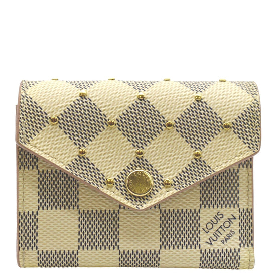 Shop Louis Vuitton DAMIER AZUR Zoe wallet (N60292) by babybbb