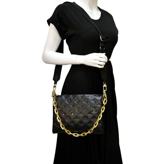 Louis Vuitton Coussin PM Glazed Black