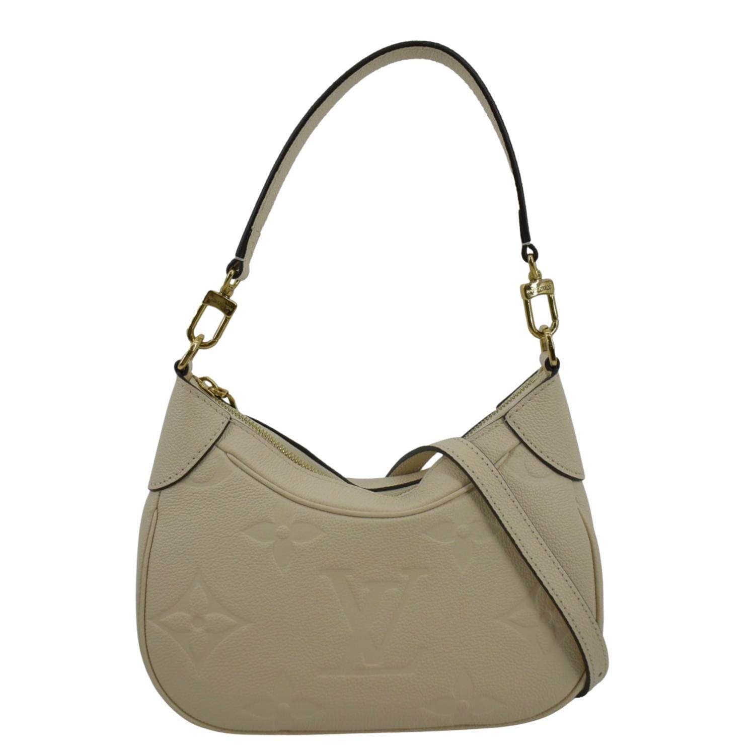 Louis Vuitton Bagatelle Dove/Cream Monogram Empreinte