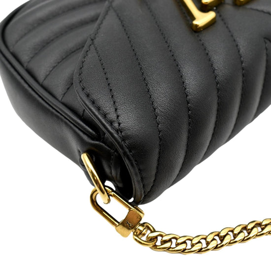Louis Vuitton Black Quilted Leather New Wave Multi-Pochette, myGemma, DE