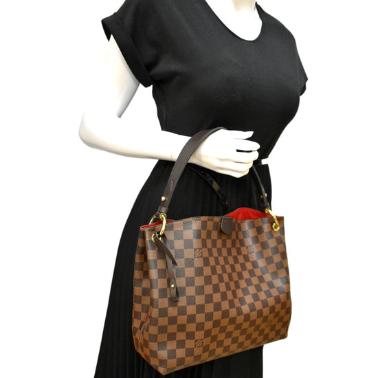 Louis Vuitton Graceful PM Damier Ebene Shoulder Bag