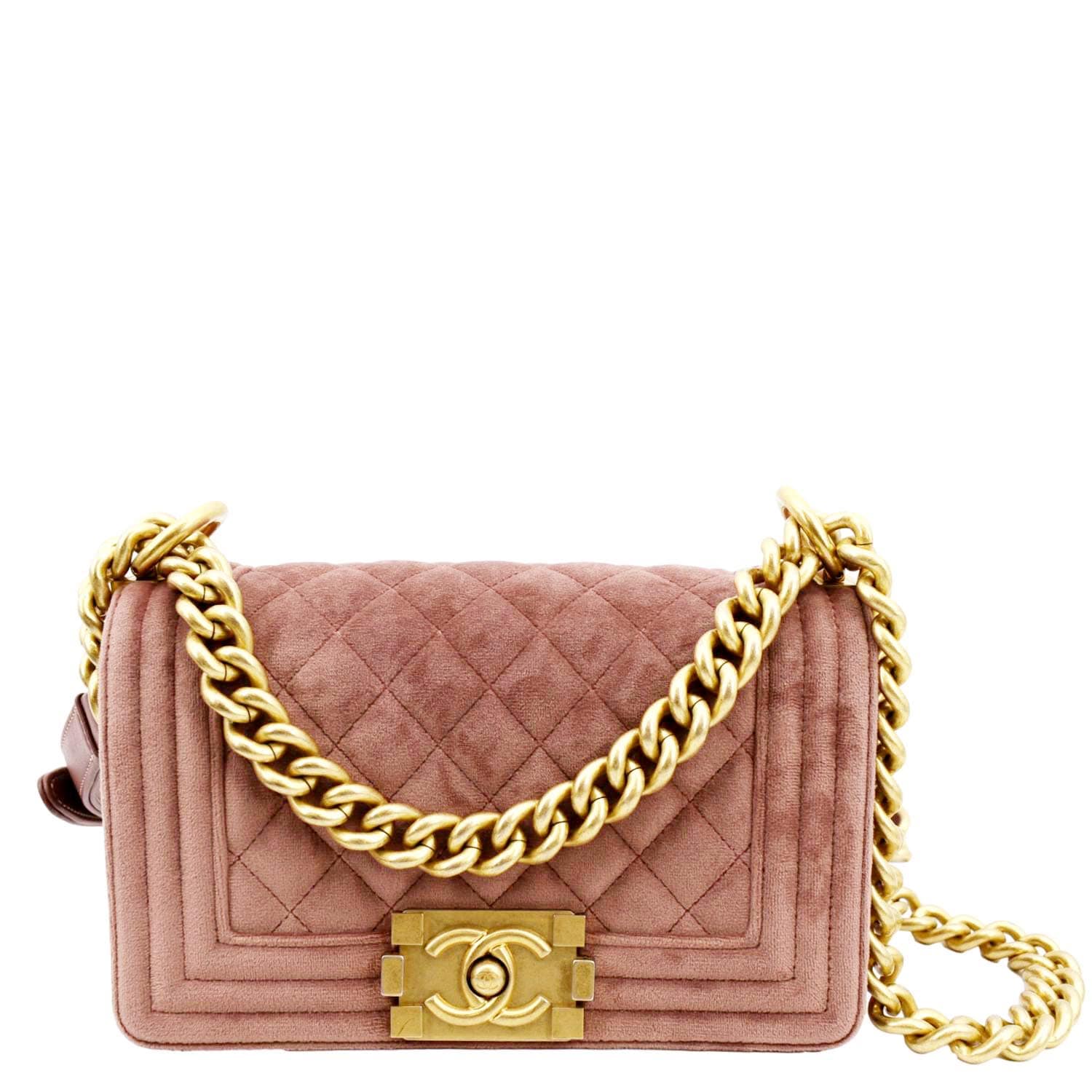 Chanel Yellow Quilted Velvet Mini Classic Flap Shoulder Bag