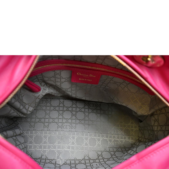 Dior Lambskin Lady Dior Large Tote - FINAL SALE (SHF-17599) – LuxeDH