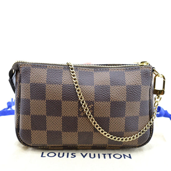 Louis Vuitton Mini Pochette Accessoires Brown Damier Ebene – Lou's