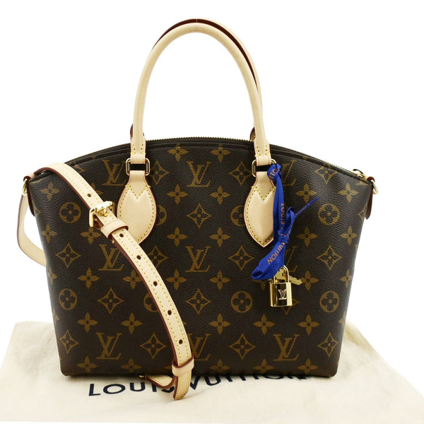 Louis Vuitton Flower Tote Brown Canvas Shoulder Bag (Pre-Owned)