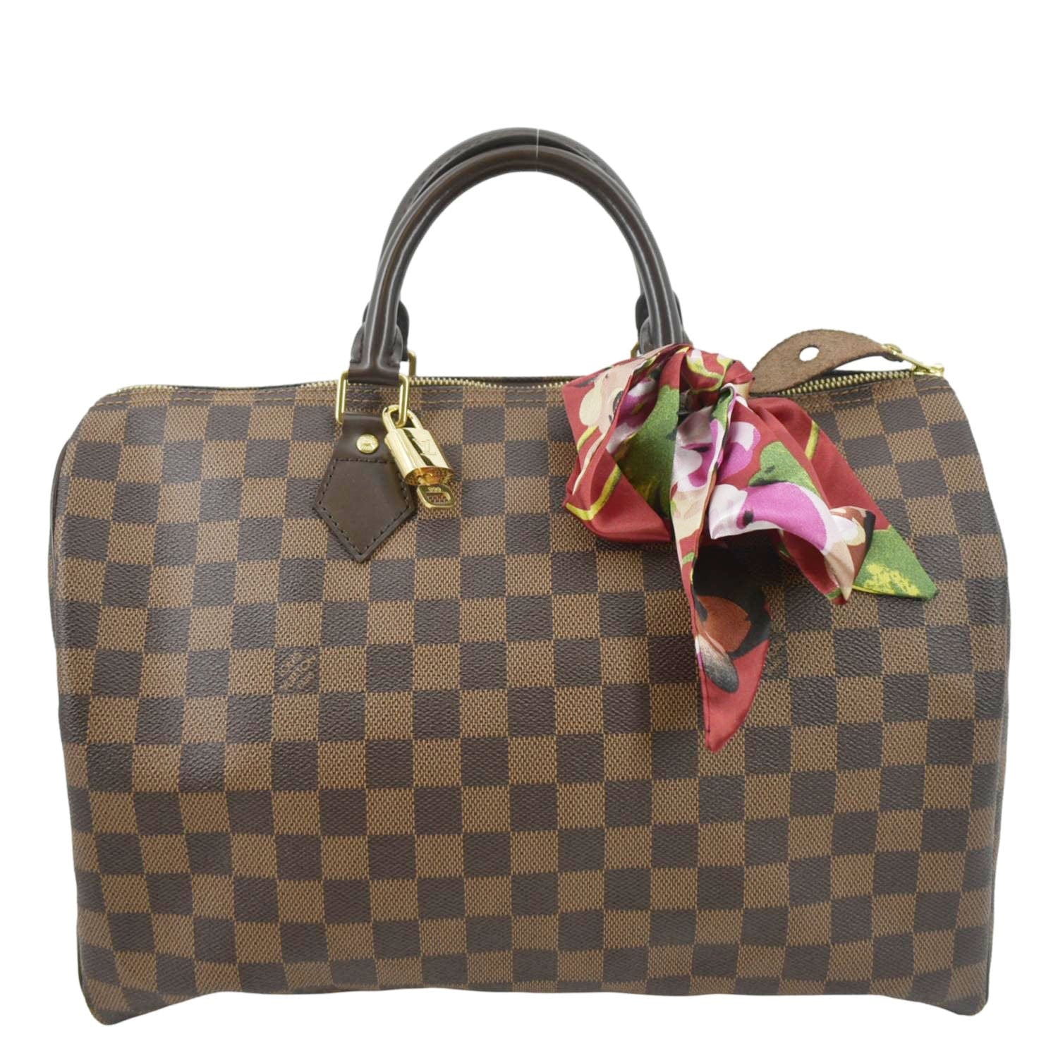 Authentic Louis Vuitton Damier Ebene Speedy 30 - Ideal Luxury