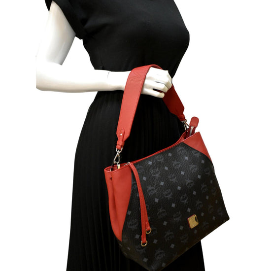 Mcm MCM Klara Visetos Hobo Medium Black 1 One Size - Realry: A global  fashion sites aggregator