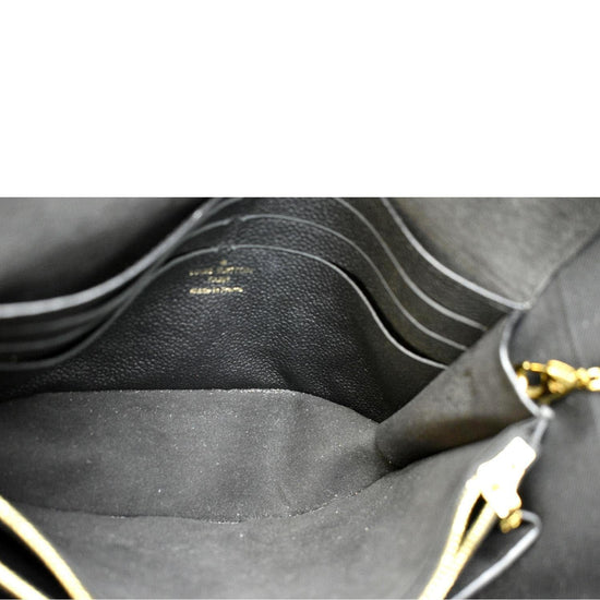 Louis Vuitton 2021 Monogram Empreinte Vavin Wallet On Chain - Black  Crossbody Bags, Handbags - LOU812687