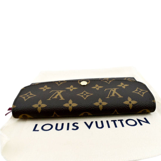 Louis Vuitton Wallet Emilie Monogram Poppy in Canvas with Gold-tone - US