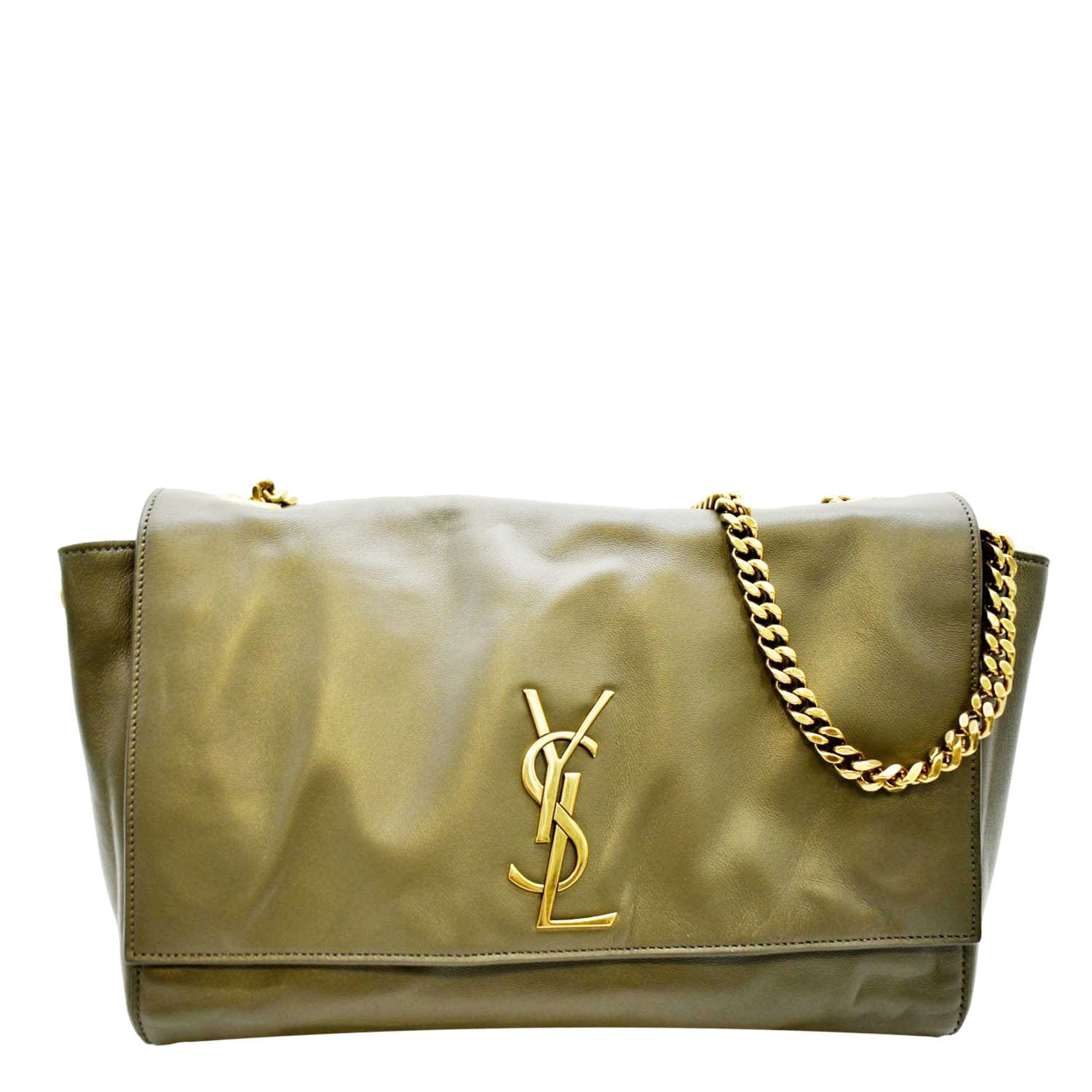 Yves Saint Laurent, Bags, Ysl Yves Saint Laurent Classic Kate Monogram  Leather Flap Clutch Handbag
