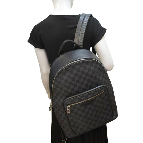 Louis Vuitton Josh Backpack Limited Edition Interlinked Logo Damier  Graphite - ShopStyle