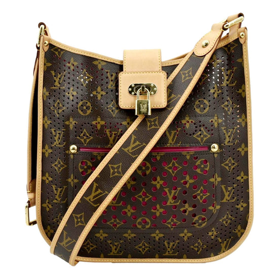 Musette Monogram Perforated – Keeks Designer Handbags