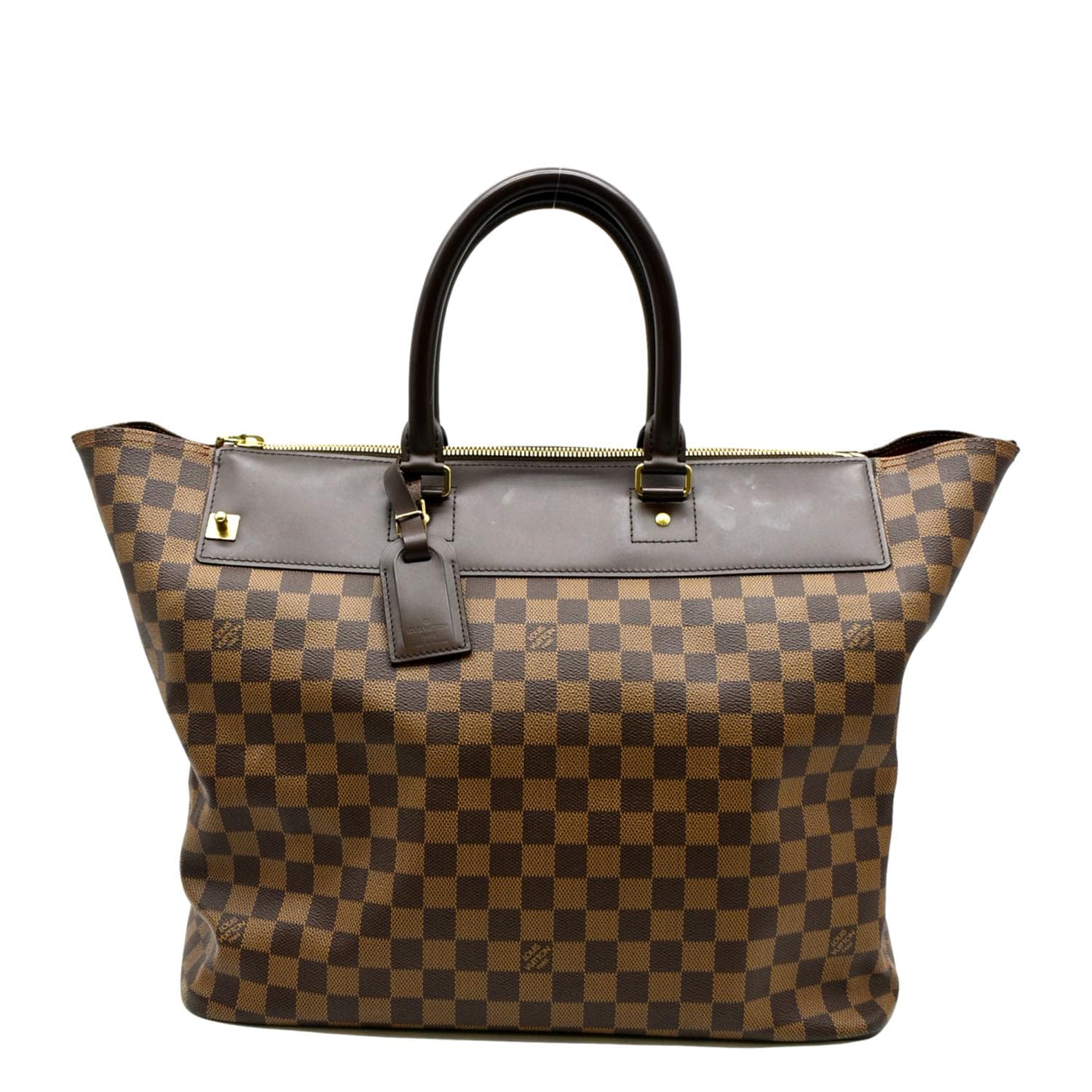 Louis Vuitton Greenwich PM Damier Ebene Travel Tote Bag