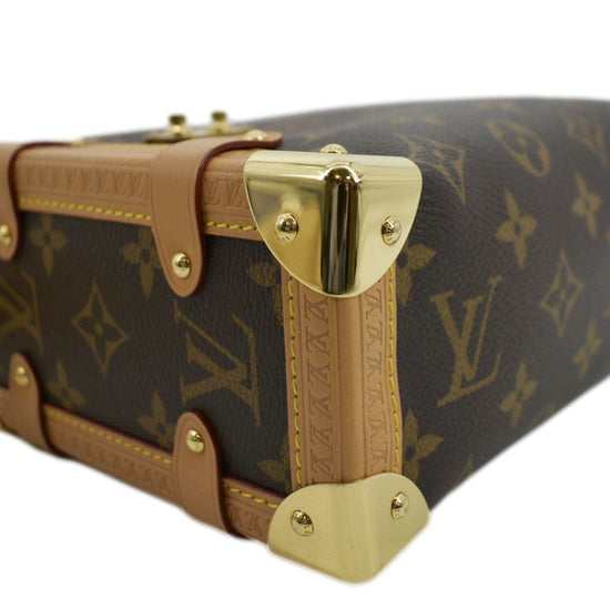 City trunk cloth crossbody bag Louis Vuitton Brown in Cloth - 8360055