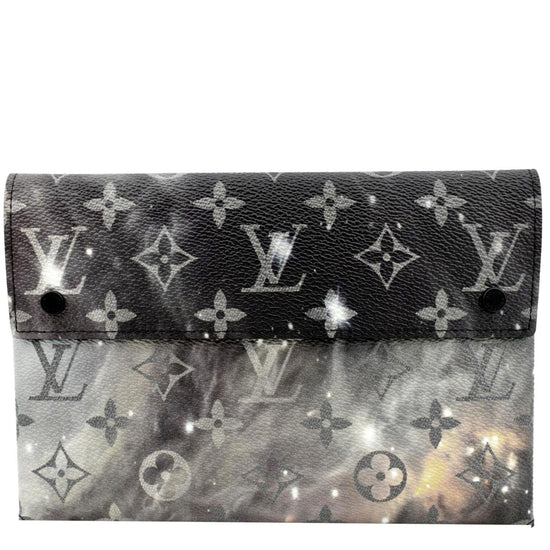 LOUIS VUITTON Monogram Galaxy Pochette Alpha Triple | FASHIONPHILE