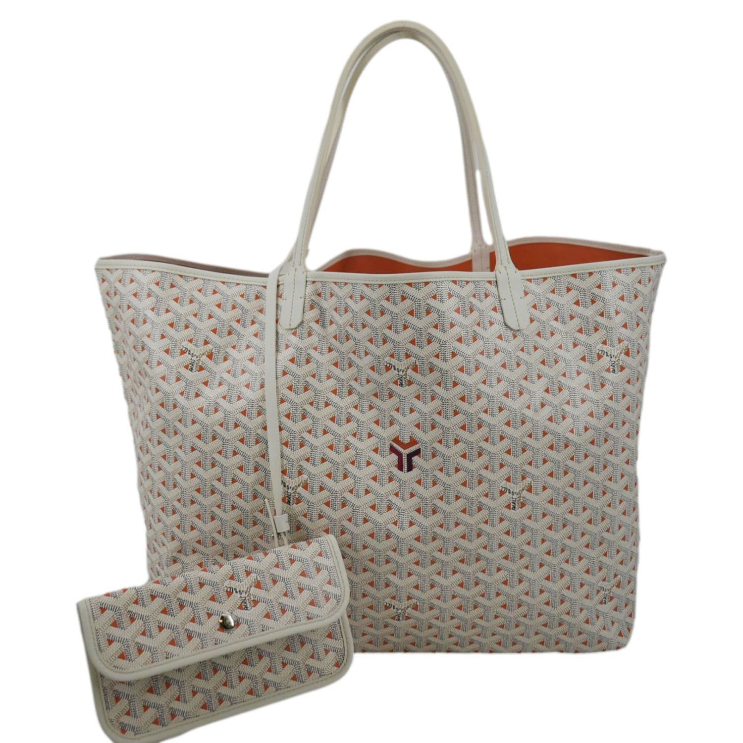 Goyard Saint Louis Saint Louis GM Women's Tote Bag White