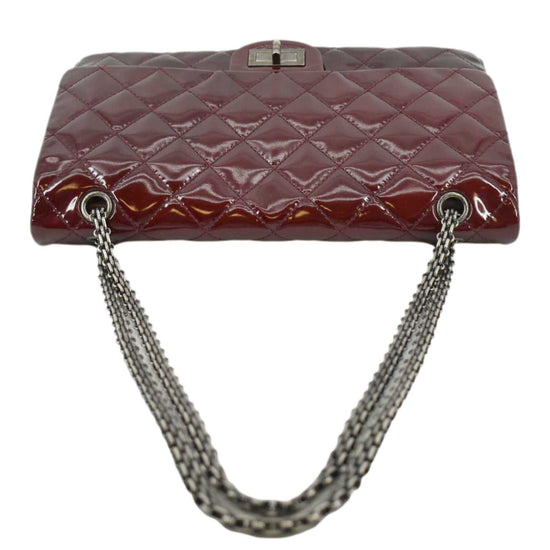 Chanel 2.55 Reissue Double Flap Patent Leather Shoulder Bag