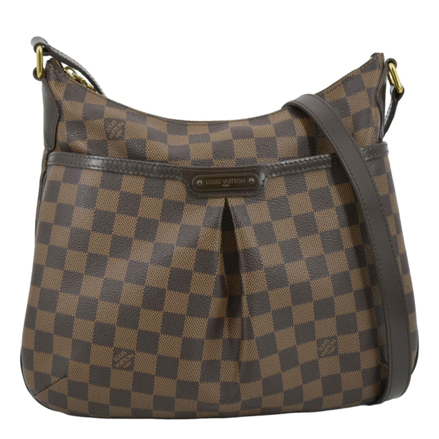 Louis Vuitton Bloomsbury PM Damier Ebene Crossbody Bag Brown