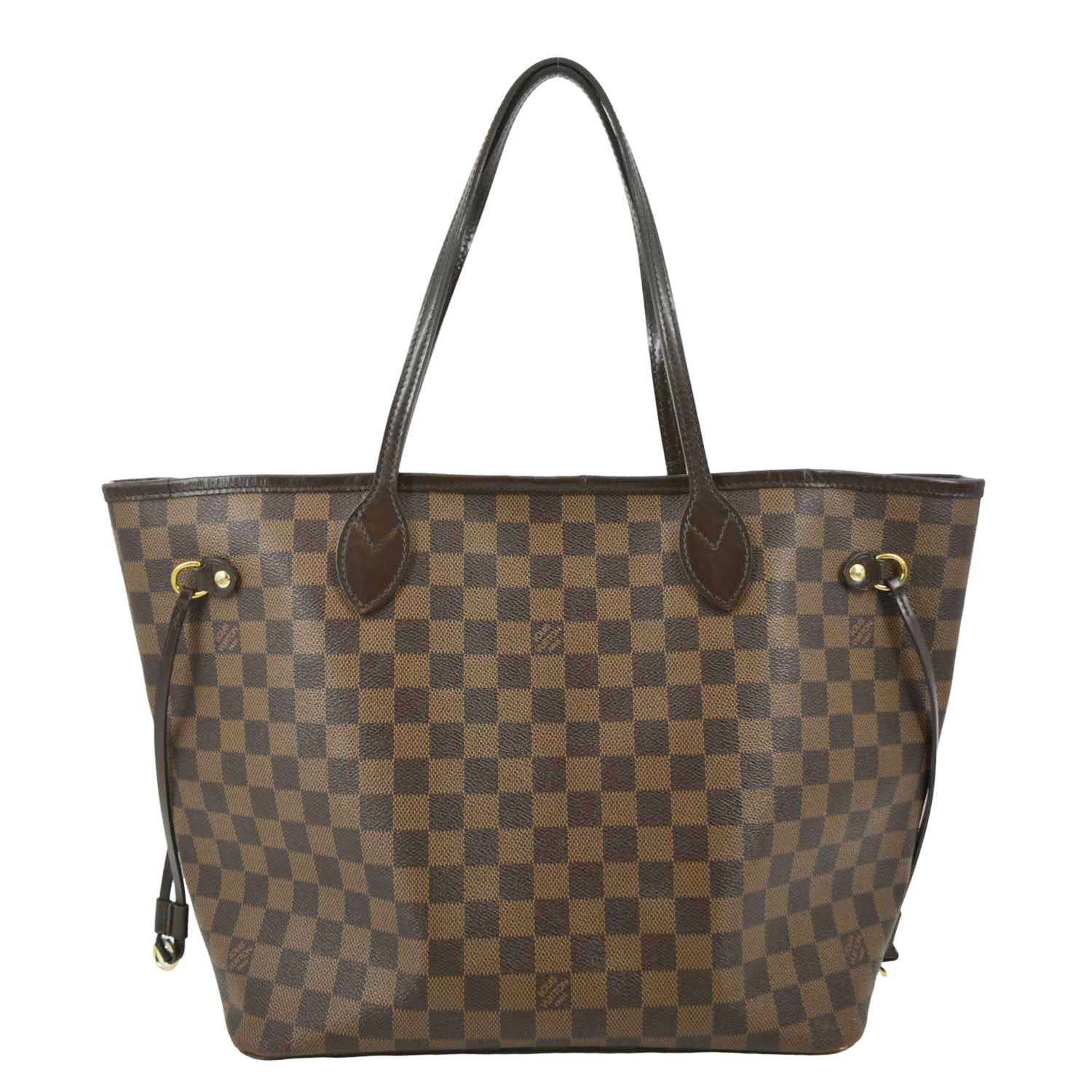 Pre-Owned Louis Vuitton Neverfull MM Damier Ebene Tote 