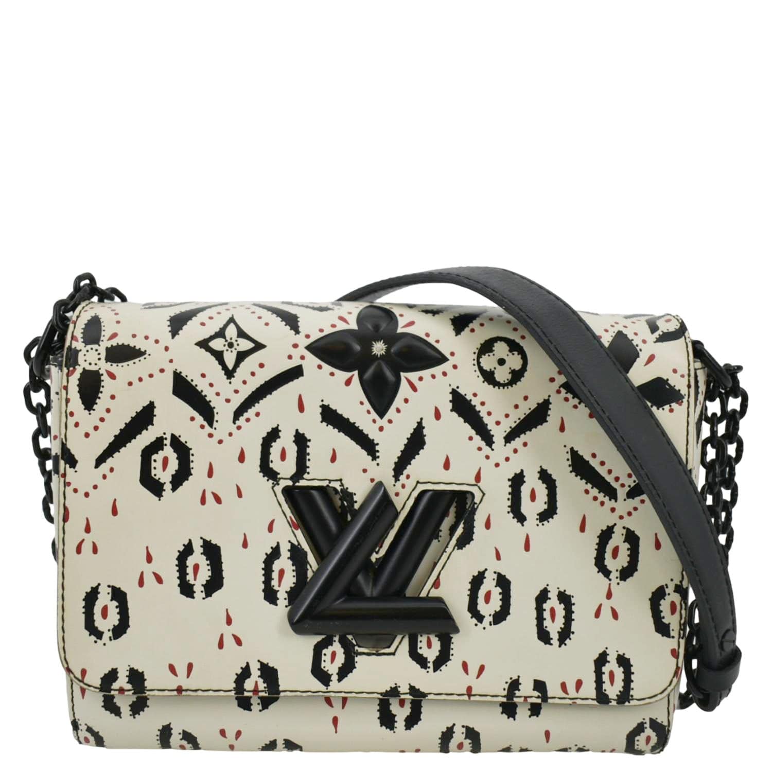 Louis Vuitton Twist Womens Handbags, Black