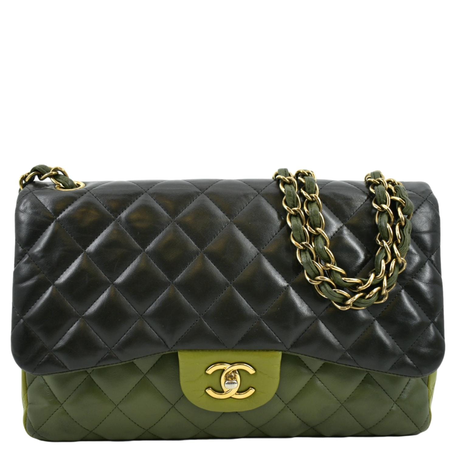Chanel Large Fur Flap Bag - Vintage Lux