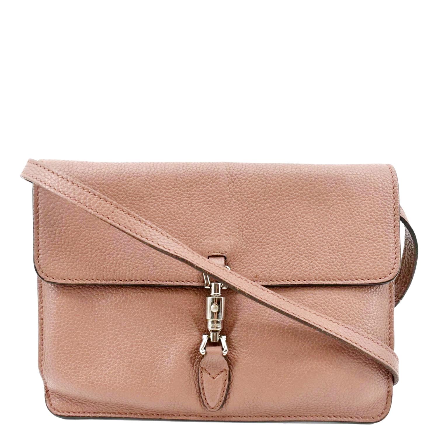 Gucci Soft Jackie Convertible Leather Crossbody Bag (SHG-33527) – LuxeDH