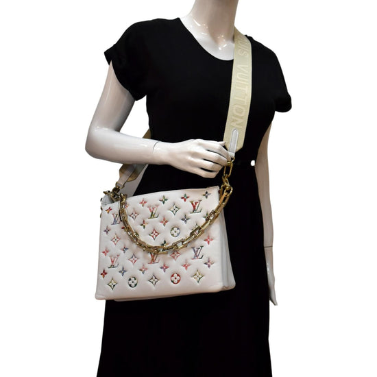 Louis Vuitton - Authenticated Coussin Handbag - Leather White for Women, Very Good Condition
