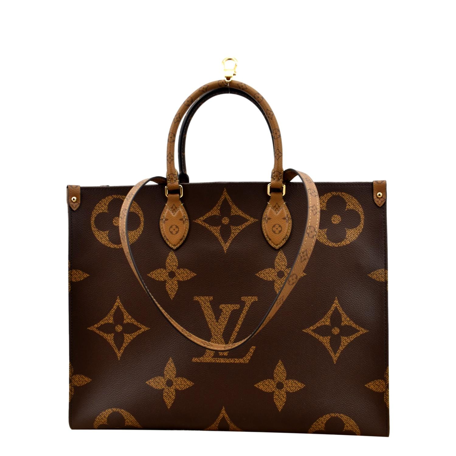 Louis Vuitton Blue Monogram Giant Canvas Onthego GM Tote Bag