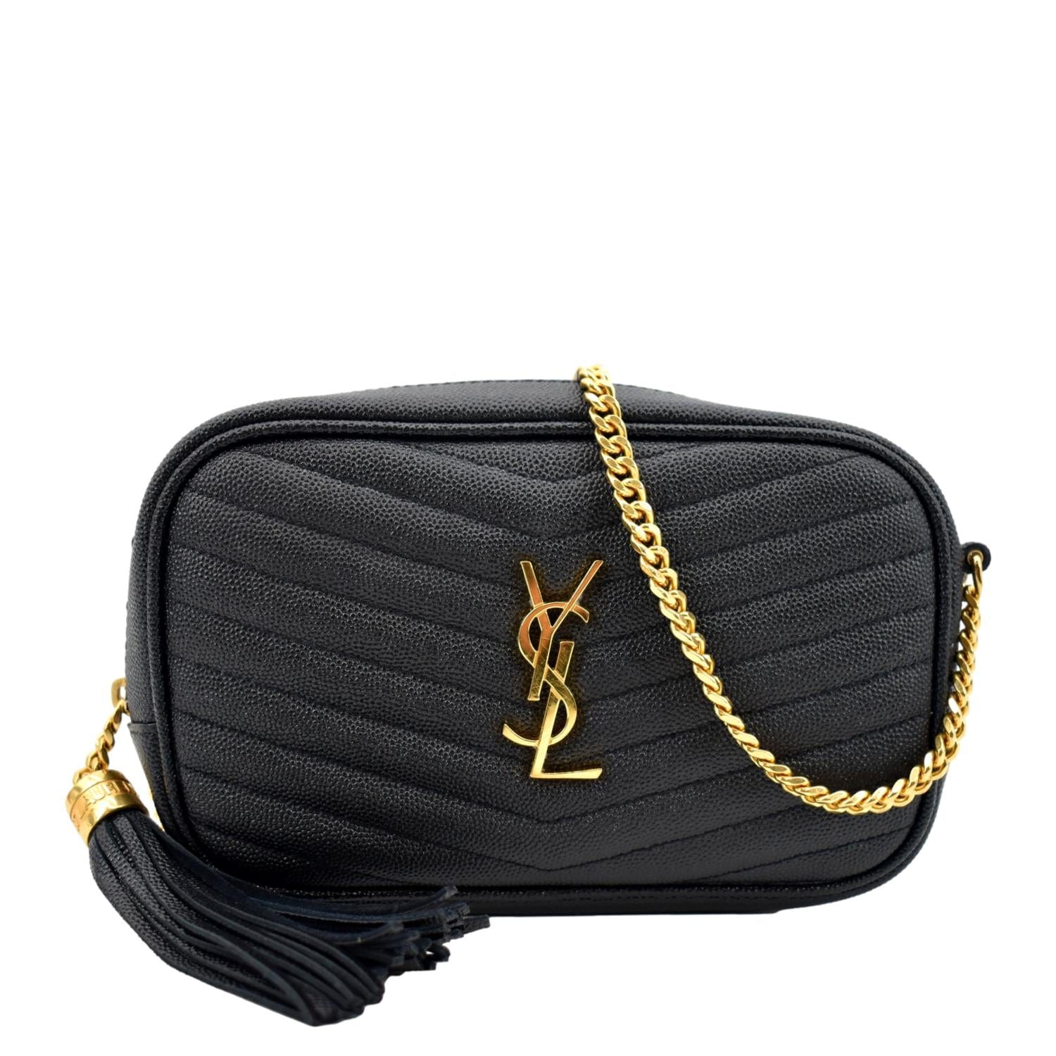 Saint Laurent Lou Camera Leather Crossbody Bag