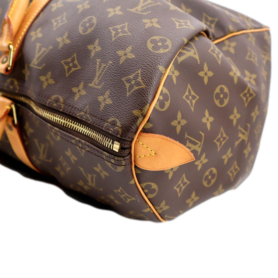 Louis Vuitton Keepall 45 Monogram Boston Bag Duffle Travel bag Brown